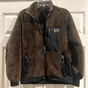 Mountain Hardwear Deep Pile Fleece Monkey Jacket Womens Size M Full Zip Outdoor